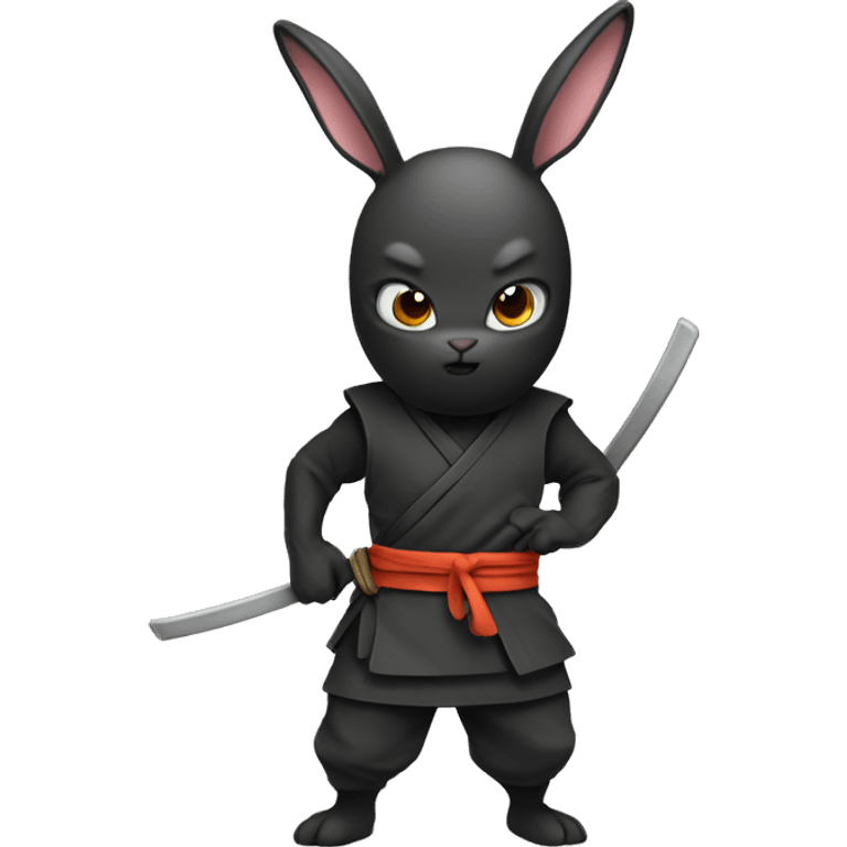 ninja rabbit emoji