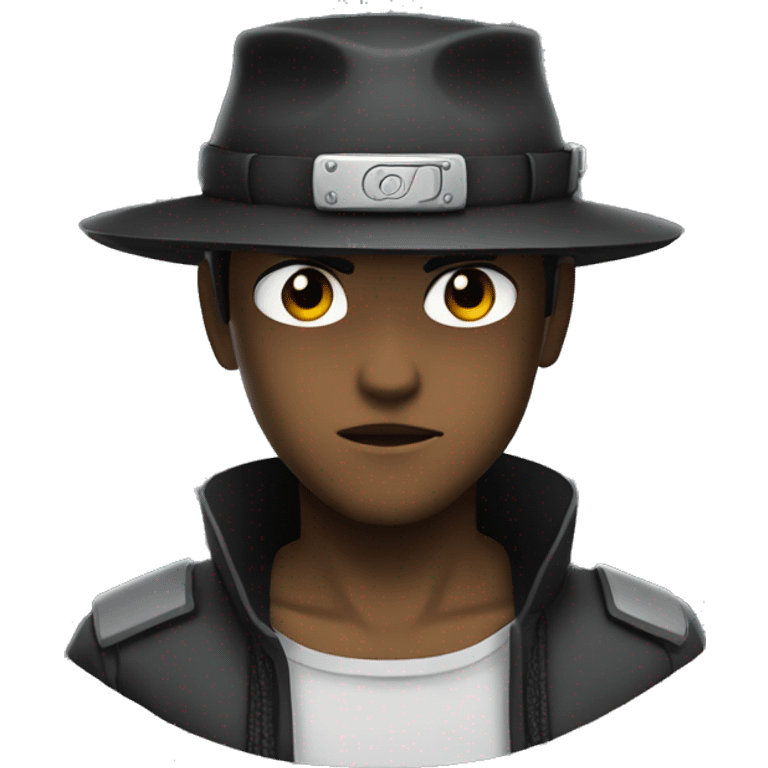 naruto noir emoji