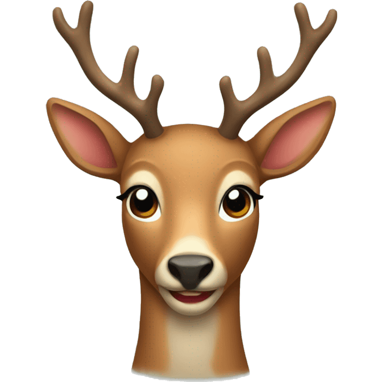 Xmas deer  emoji