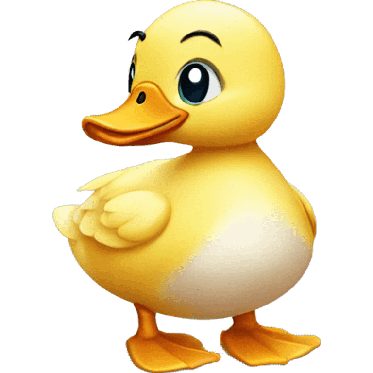 cute duck emoji