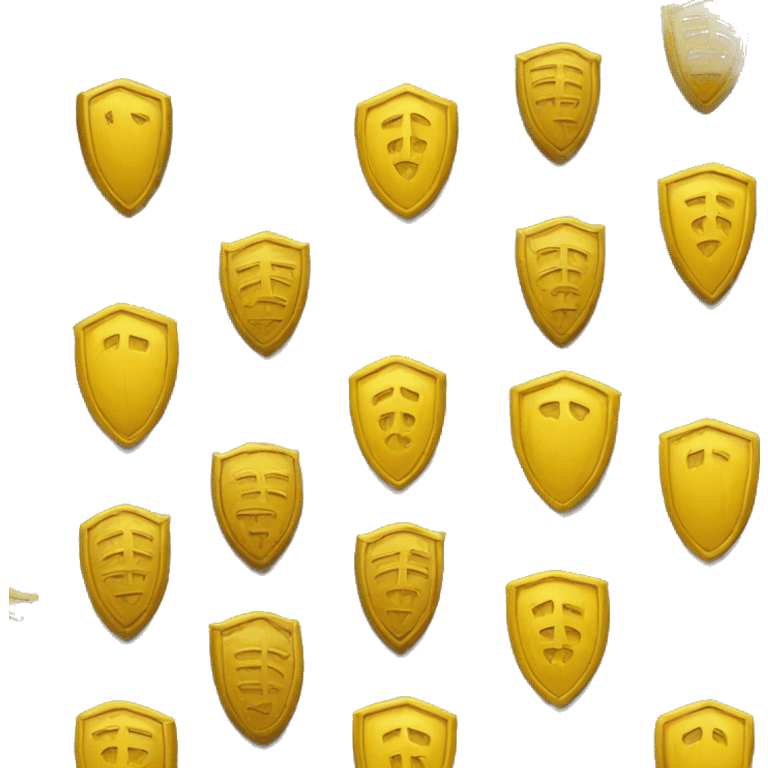 yellow shield emoji