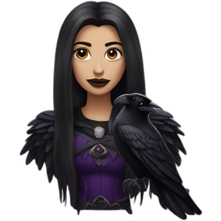 Raven Queen emoji