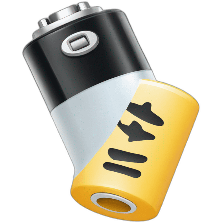 rechargeable batteries with rechargeable mark on them emoji