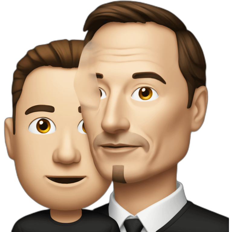 Elon-Musk-with-steve-jobs emoji