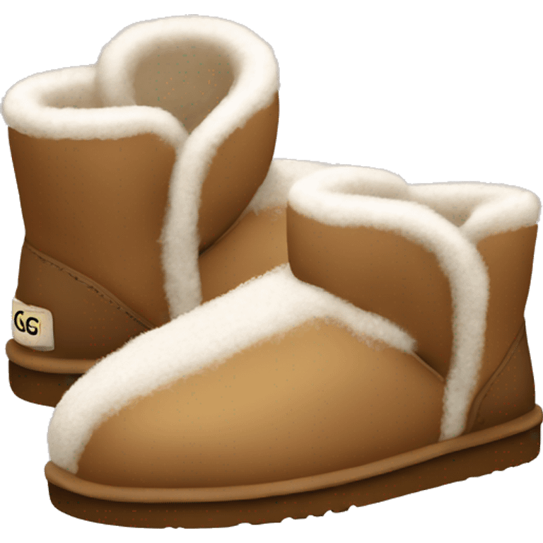 UGG slippers  emoji