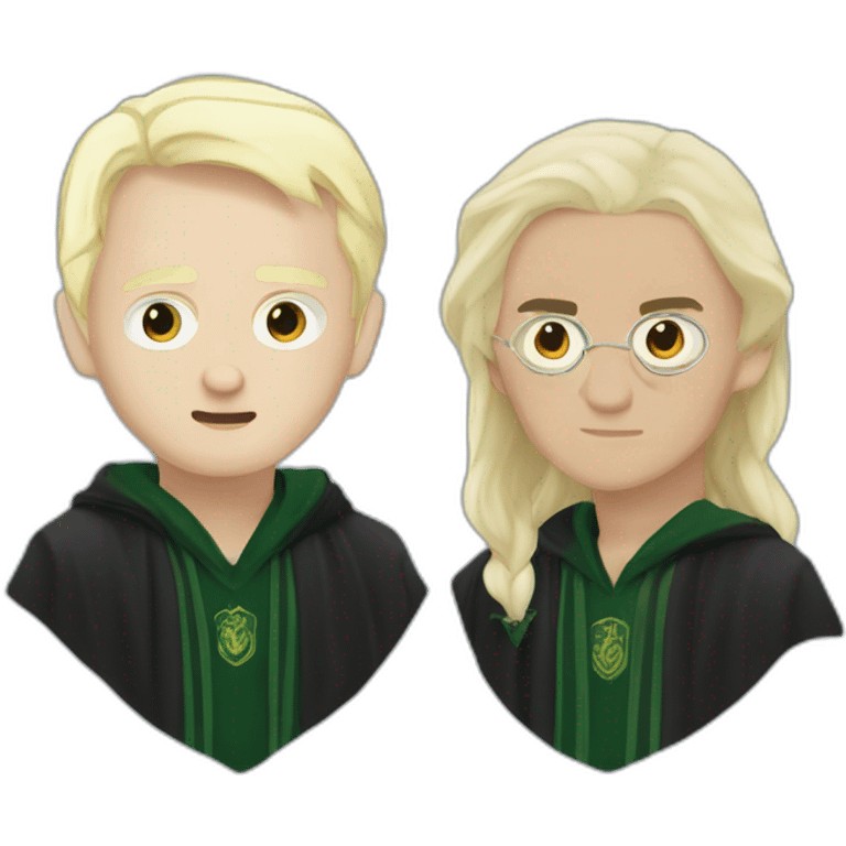 drago malfoy and harry potter emoji