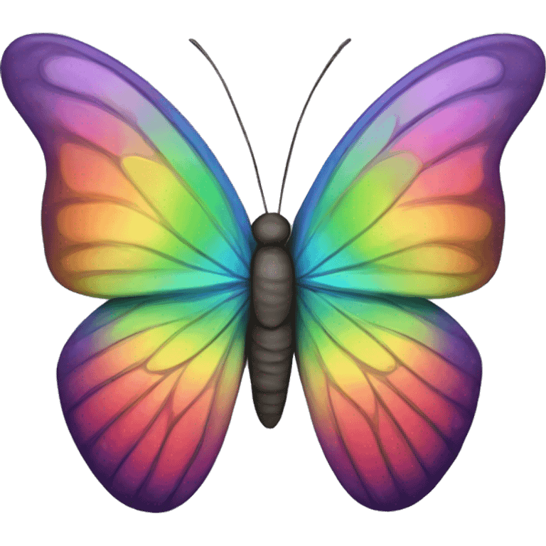 Rainbow Butterfly emoji