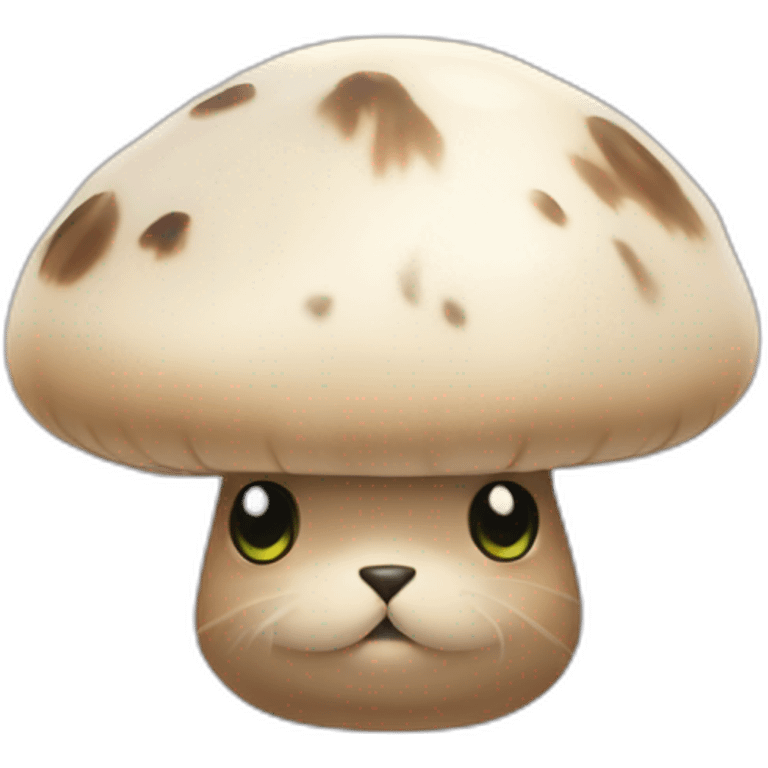 Shtrompf cat mushroom emoji