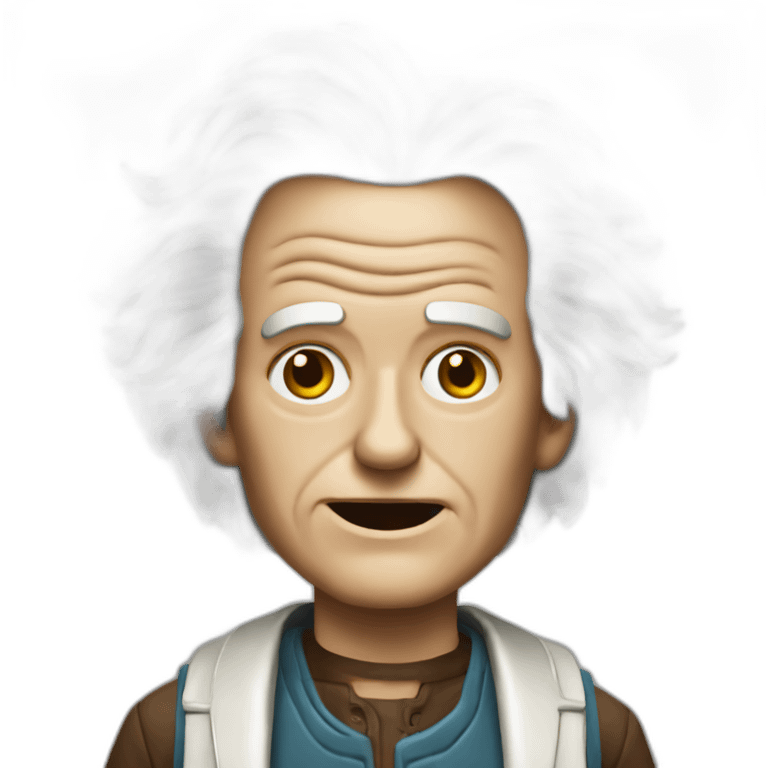 Emmett Brown emoji