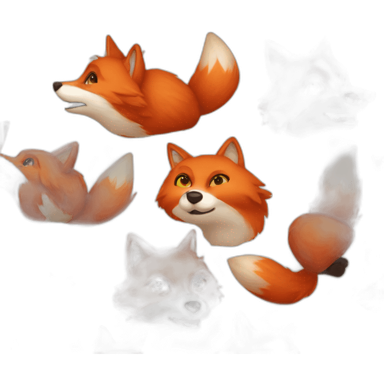 fox-with-red-fur emoji