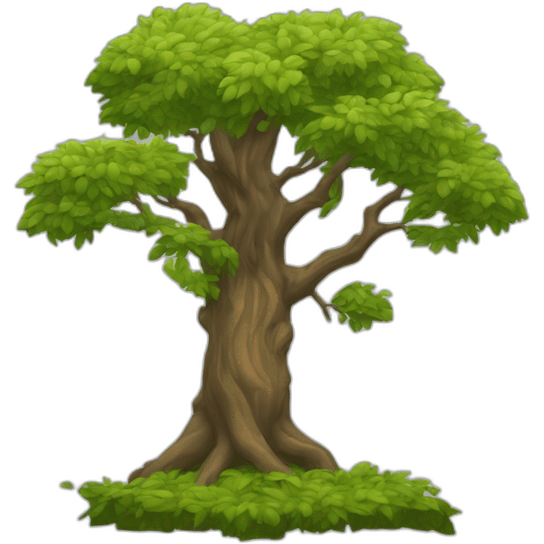 Arbre déraciné emoji