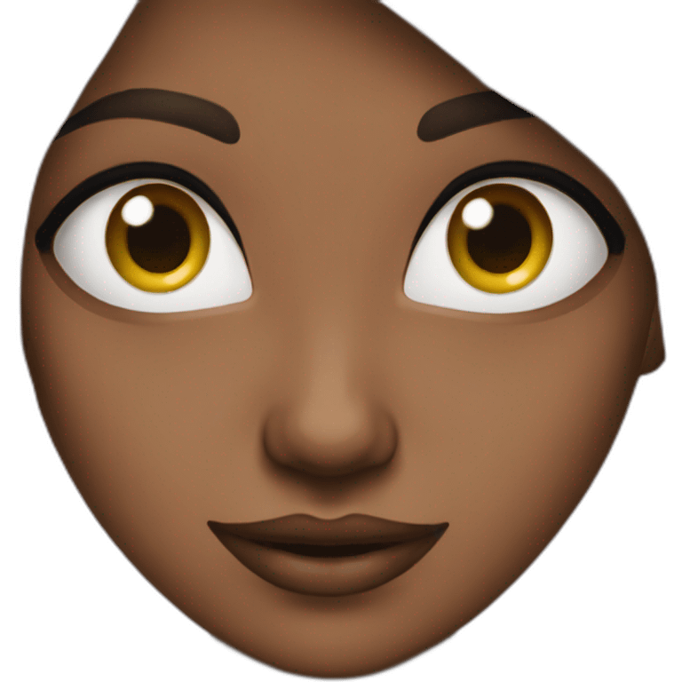 withe eyes girls emoji