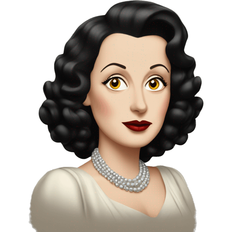 Hedy Lamarr emoji