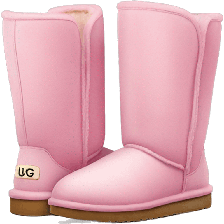 Ugg shoes that are pink emoji