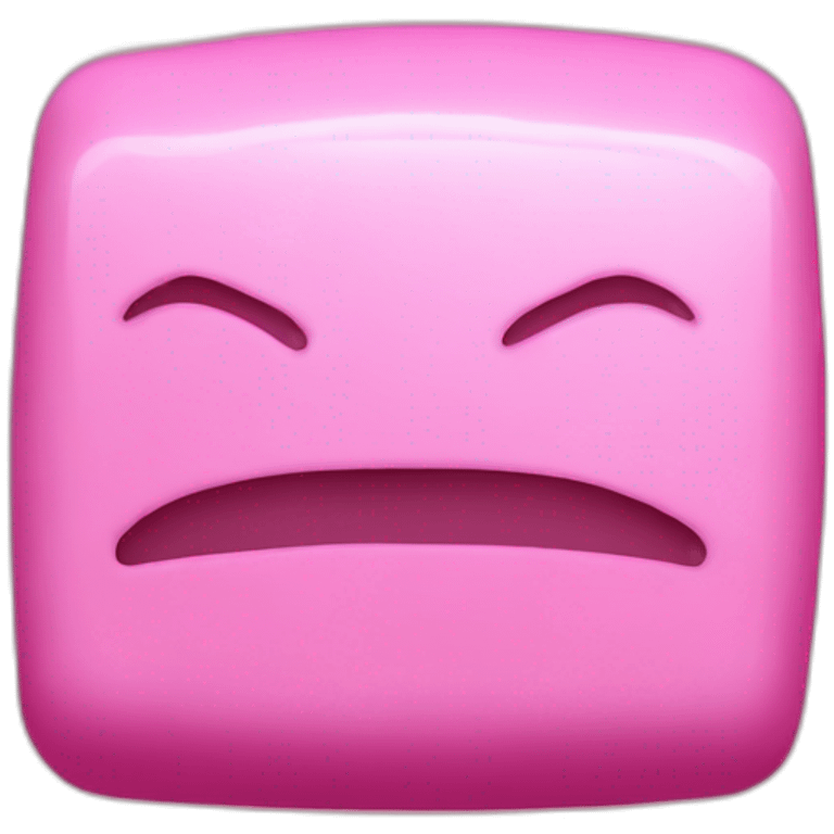 pink soap with fight club written emoji