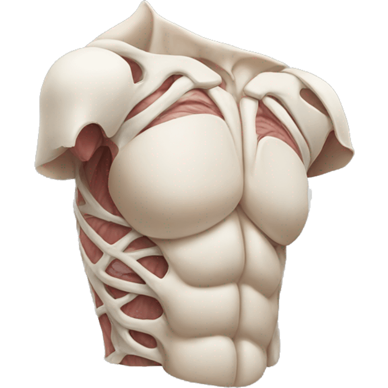 Anatomical shoulder emoji