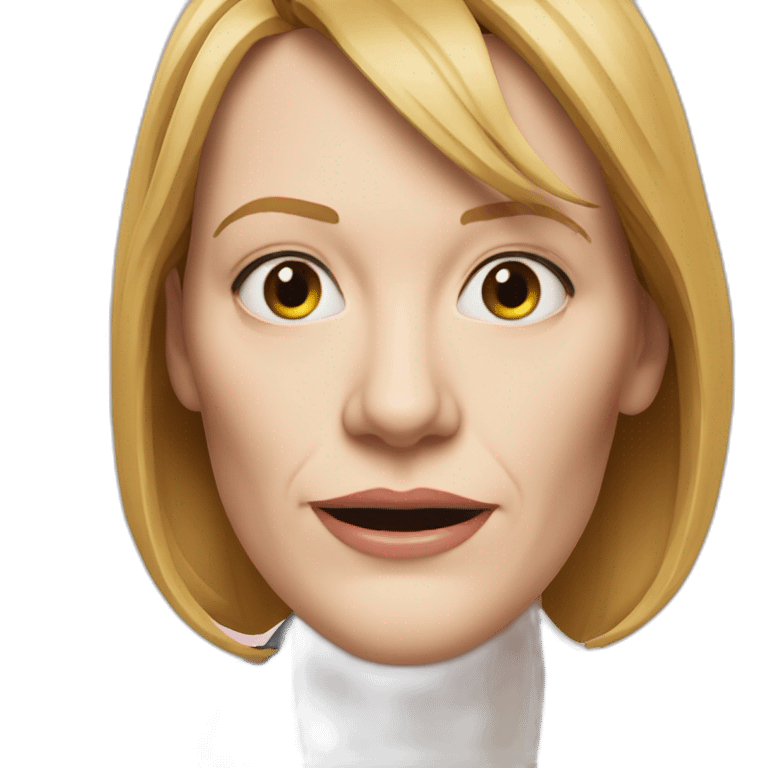 Sandra Huller german actress toni erdmann face emoji