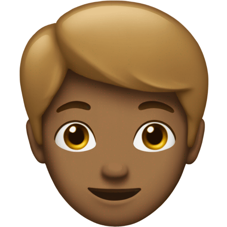 heart light brown emoji