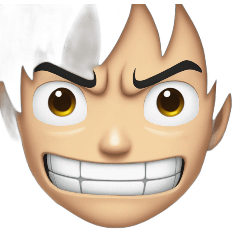 Luffy gear five emoji