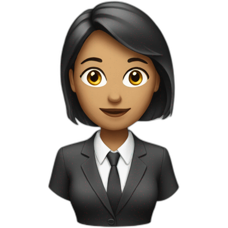 businesswoman emoji