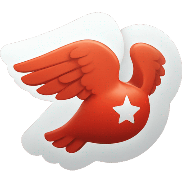 doordash logo with wings emoji