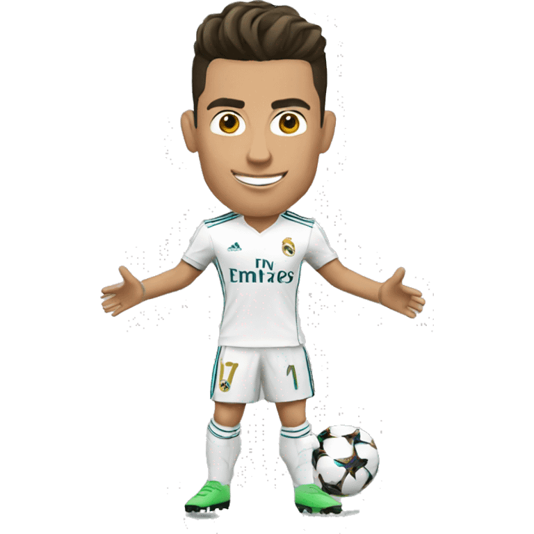 Cristiano ronaldo real madrid emoji