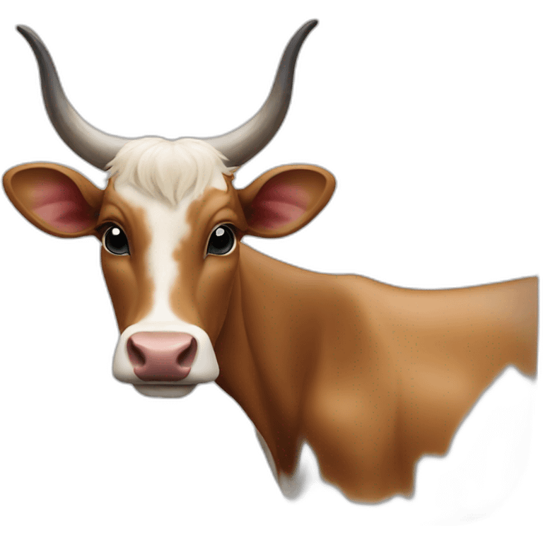 cow-springbock emoji