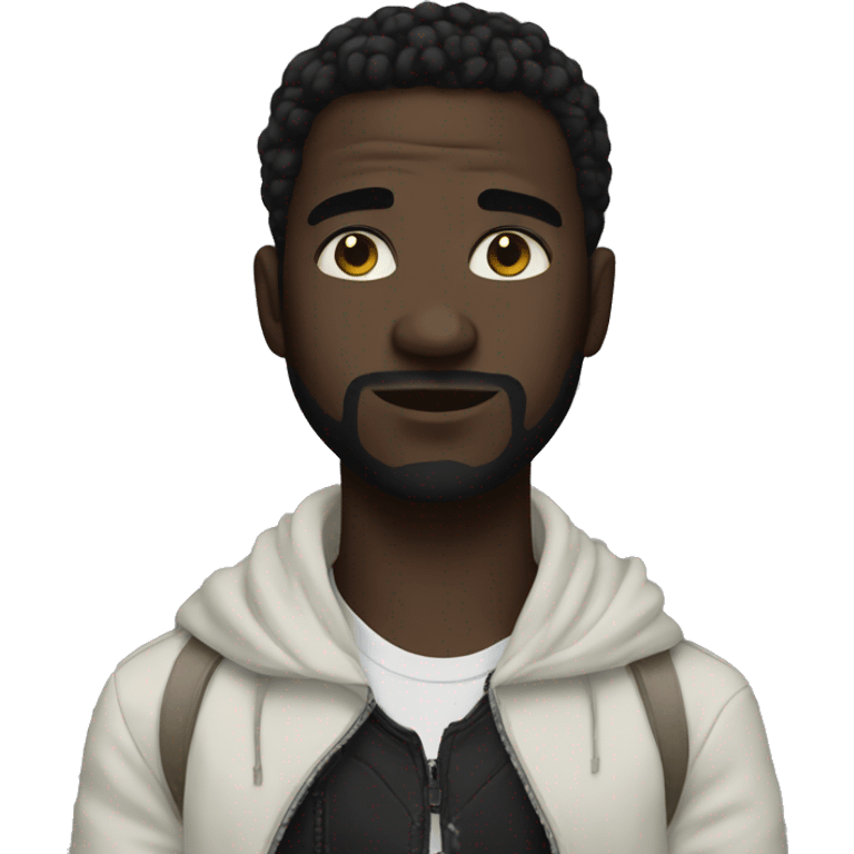 Black aesthetic emoji