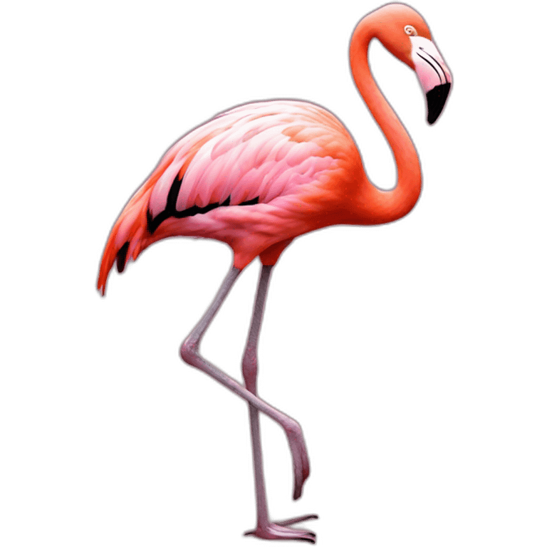 flamingo dancing emoji