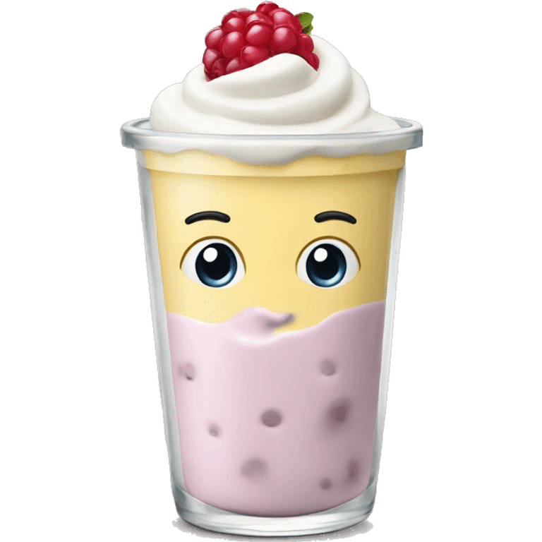 Yogurt parfait  emoji