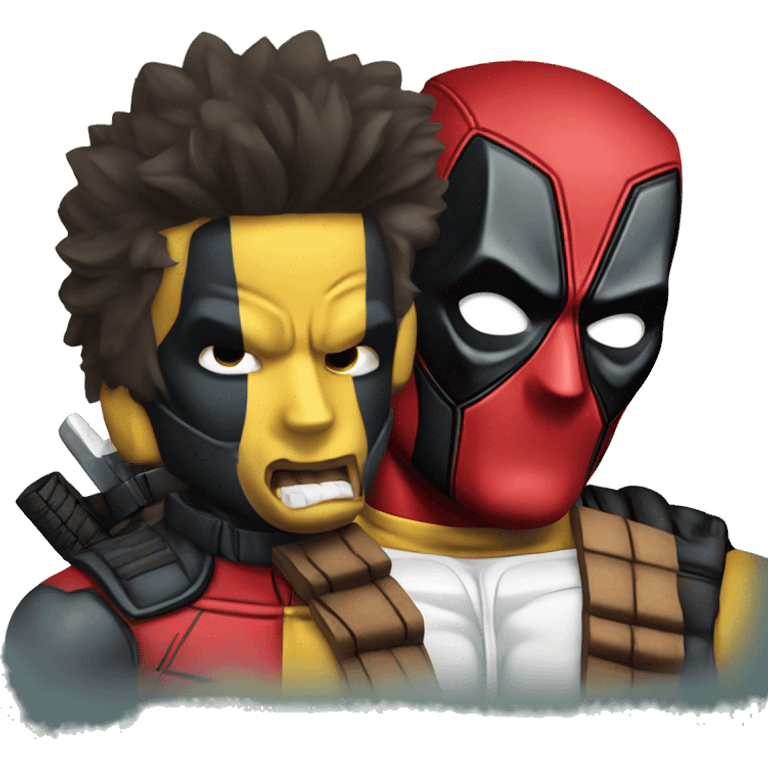 Deadpool wolverine emoji