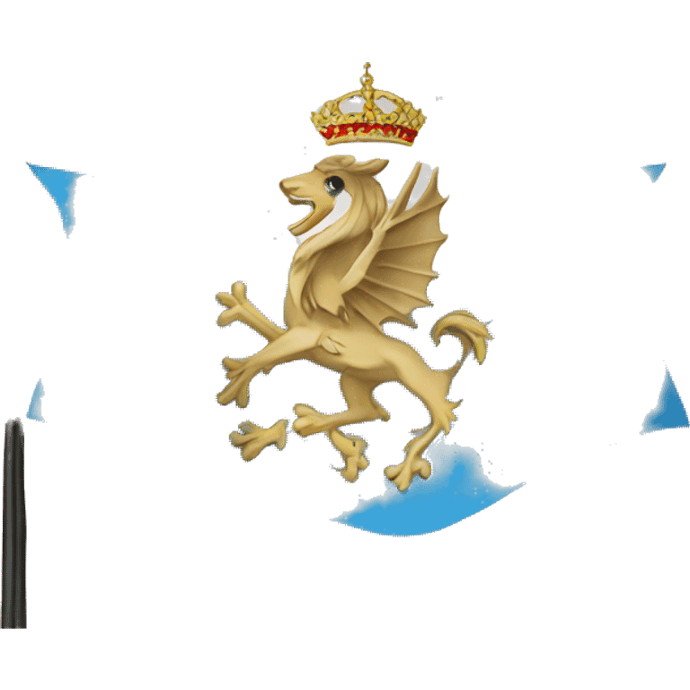 Bandera de Galicia emoji