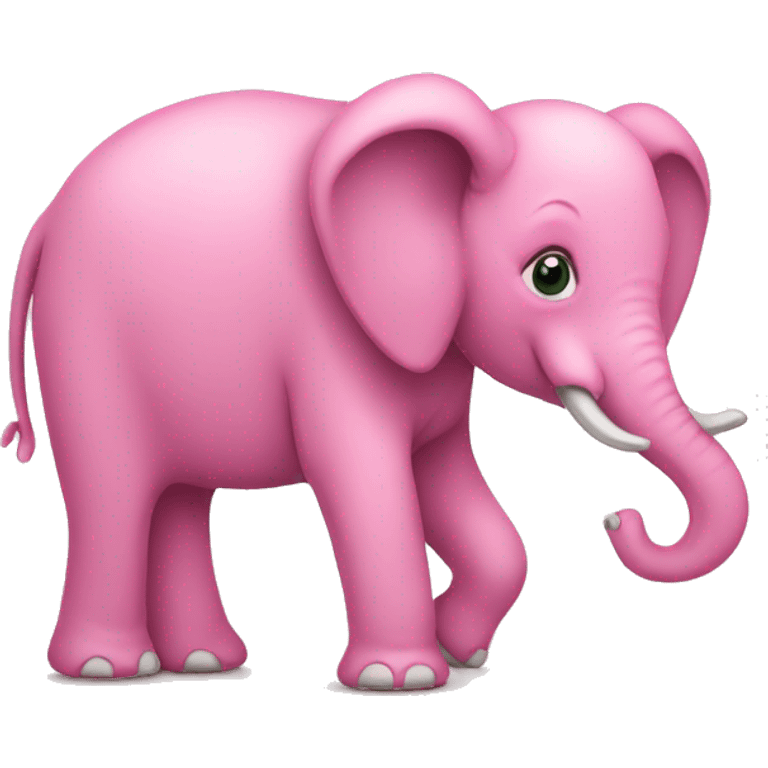 Pink elephant  emoji