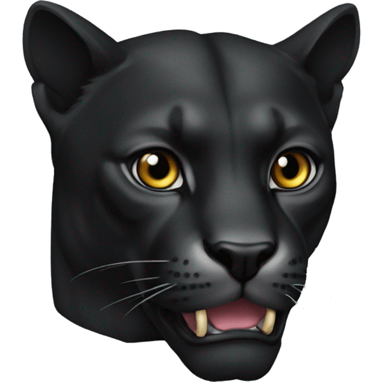 Animal pantera negra emoji