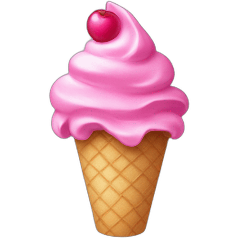 pink cyber gelato emoji