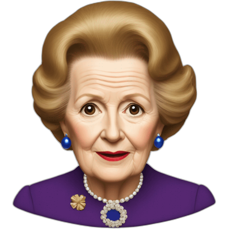 margaret thatcher christmas emoji