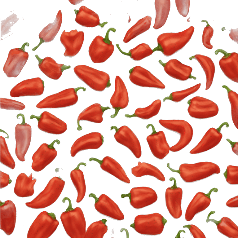 A red pepper  emoji