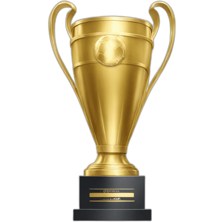 Champions league trophy emoji