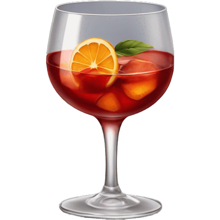 Negroni emoji