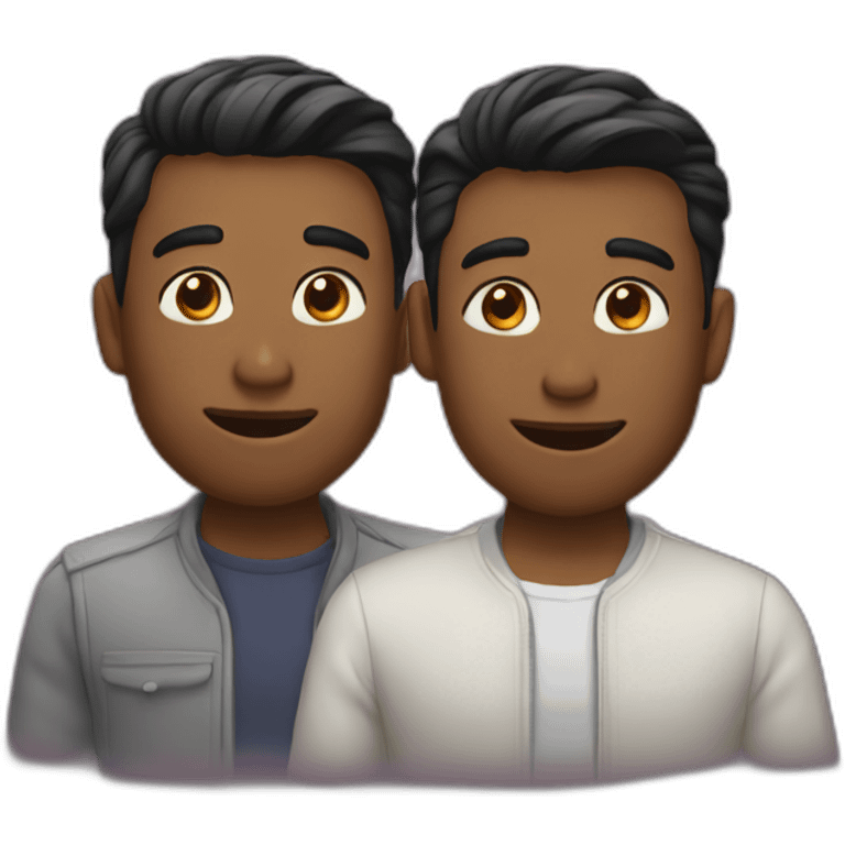 Gay couple emoji