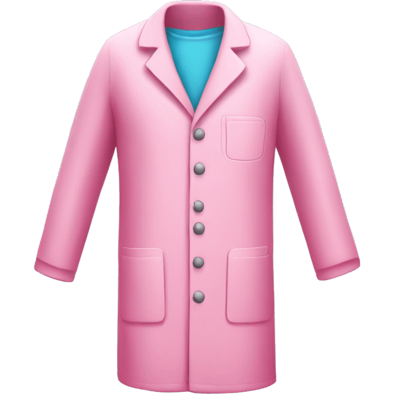 Pink lab coat emoji