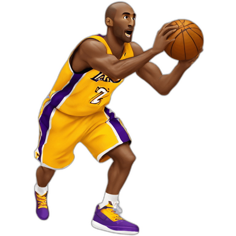 Kobe Bryant shooting emoji