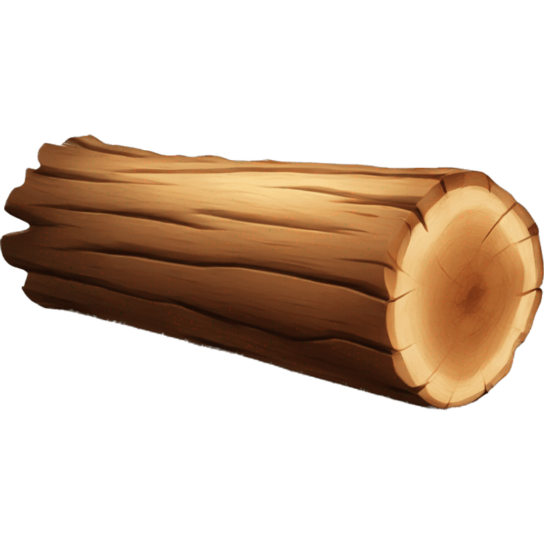 wood log emoji