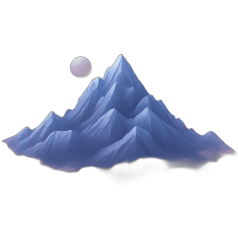 sky-mountain emoji