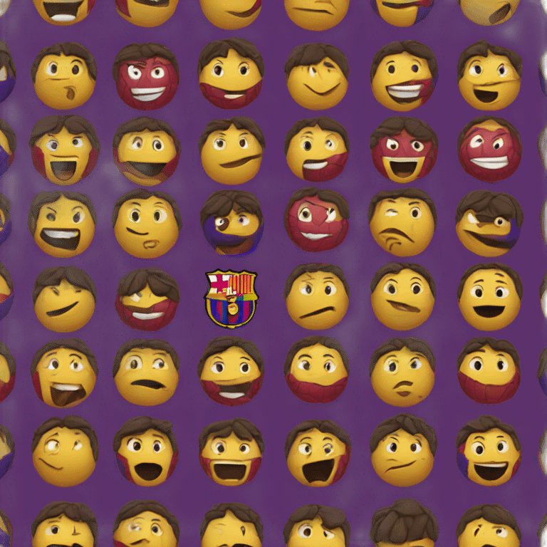 Futbol-club-Barcelona emoji