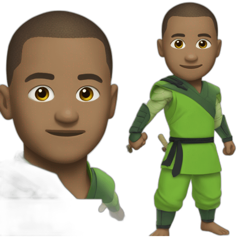 Mbappé tortue ninja emoji