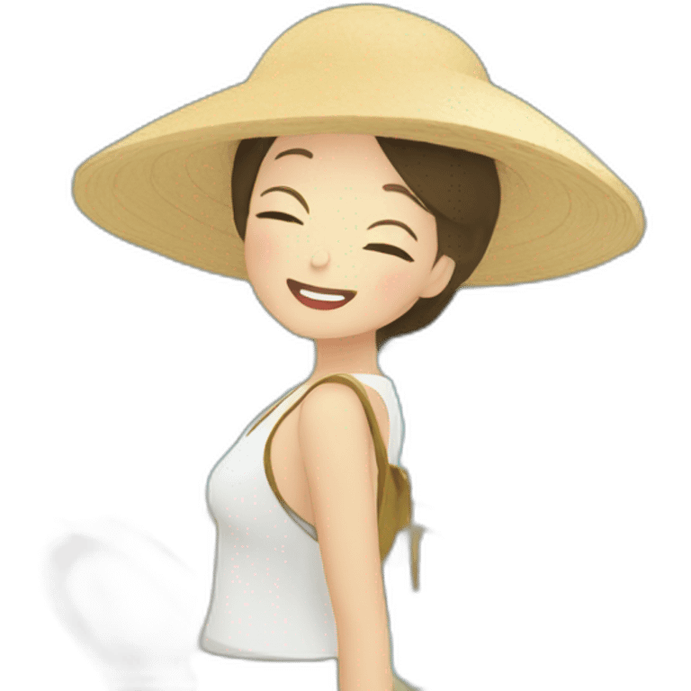 Français en vacances au Japon emoji