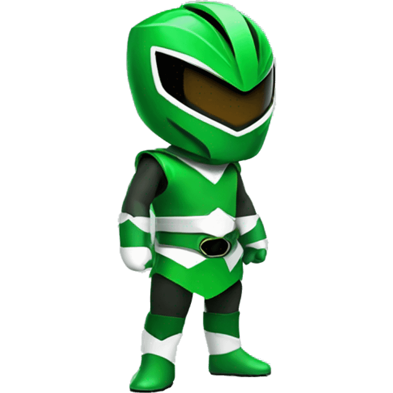 Green data power ranger emoji