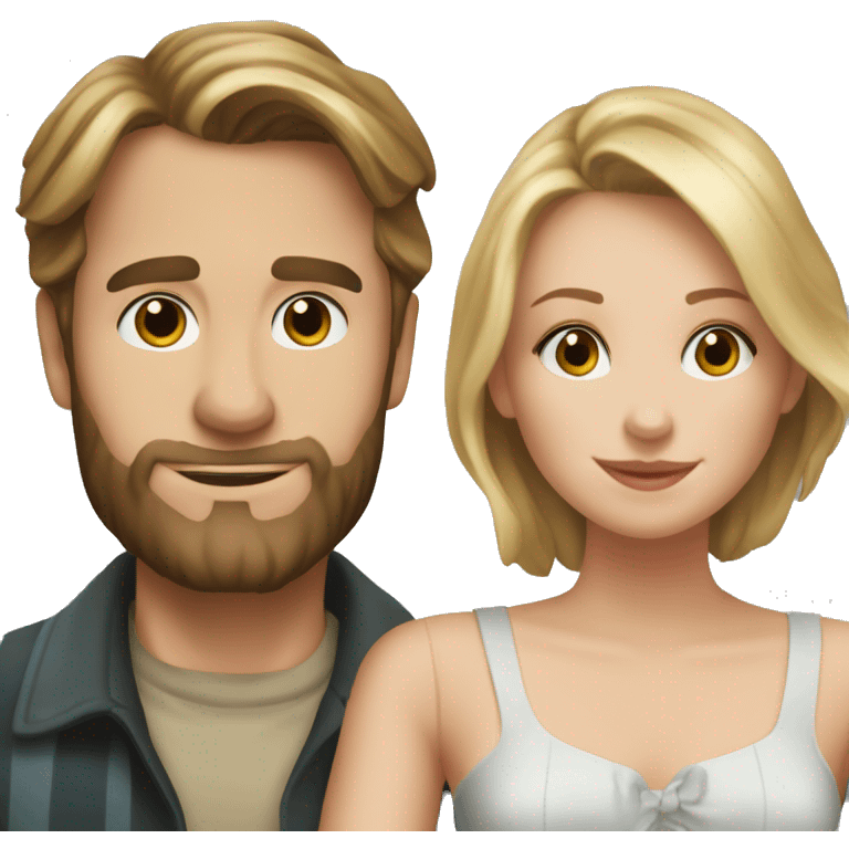 Allie and Noah from the notebook  emoji