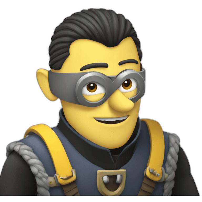 gru fighting minion emoji